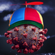 Illustration for article titled Researchers Warn Coronavirus May Use Propeller Hat To Stay Airborne